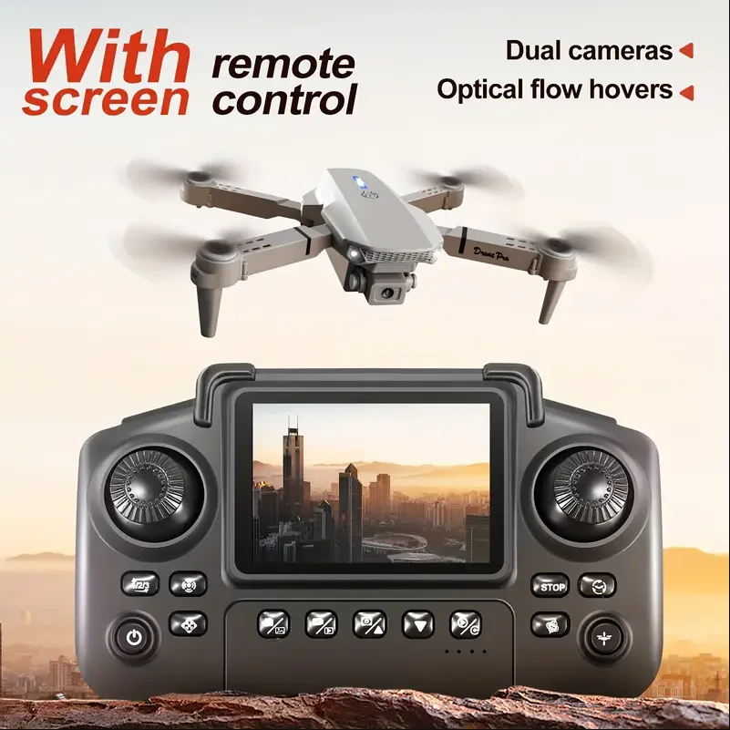 2025 E88 Drone HD double camér - Jjrc Drone X12 avis et prix